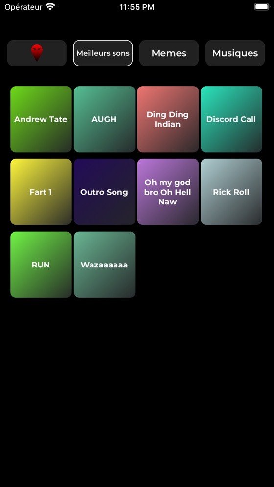Proximity Chat Soundboard screen 3